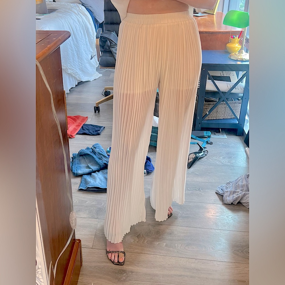 Pinkyotto pleated pants